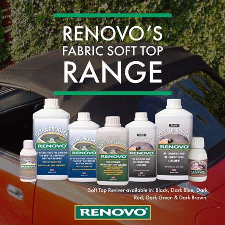 Renovo Fabric Soft Top Cleaner Range